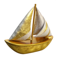 beautiful modern Sailboat Regatta Isolated Cutout for Sporting Events authentic png