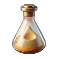 extraordinary abstract Science Beaker Experiment Icon Isolated for Lab Graphics authentic png