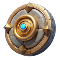 beautiful artistic Sci Fi Targeting System Element Cutout for Vr Games high resolution png