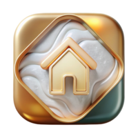 beautiful abstract Smart Home Customization Icon Transparent for User Settings genuine png