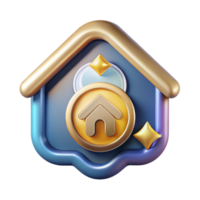 vibrant minimalist Smart Home System Upgrade Icon Cutout for Software Updates authentic png