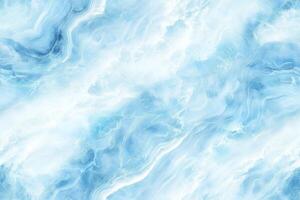 Blue marble background with white and blue waves photo