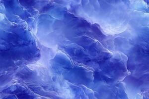 A blue and purple abstract background with waves photo