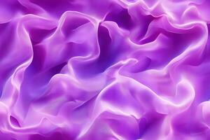 A purple fabric with waves and ripples photo