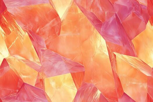 A close up of a colorful background with many different colored crystals photo