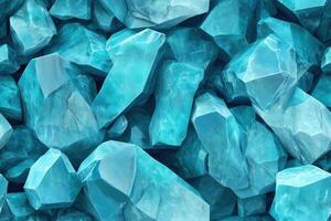 Blue rocks are shown in this image photo