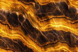 A close up of a marble wall with a yellow and black pattern photo