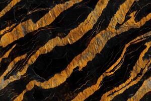 A black and gold tiger print pattern photo