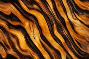 A close up of a black and orange pattern photo