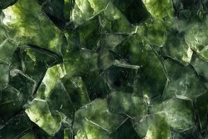 Green stone texture background photo