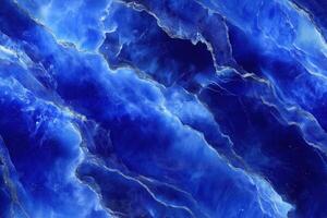 Blue marble background with a dark blue color photo