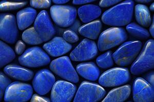 Lapis lazuli stone background photo