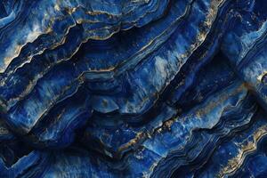 Blue and gold marble background with a gold and blue pattern photo