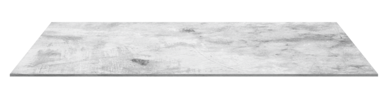 Grey Concrete Flooring Grain Texture isolated background,Cement Shelf Rough Surface,Top Table Isolated,Perspective grey limestone Mock up Element for Studio Display Product png