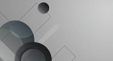 Abstract background with circles and lines photo
