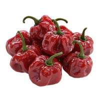 Pile Of Fresh Peppers Transparent Background png