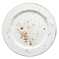 Rustic White Plate Transparent Background png