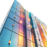 Building With Glass Windows Transparent Background png