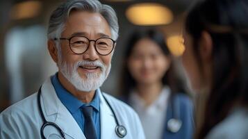 Real-time health monitoring for elderly patients with AI analyzing wearable data photo