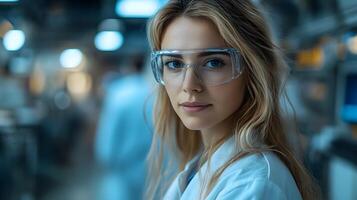 Engineers and operators collaborating with AI systems to improve factory efficiency photo