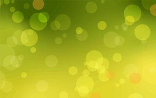 Abstract Blurred spring backgroung with glitters and gold bokeh, deep green and yellow Gradient colors like fresh grass, magic texture for banner, product, wallpaper, package, poster vector
