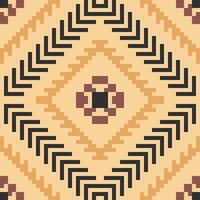 Geometric Pattern Seamless Abstract Geometric Patternfolk Embroidery, Aztec Geometric Ornament Print. Design for Carpet, Wallpaper, Clothing, Wrapping, Fabric vector