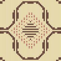 Stripes Background Abstract Geometric Pattern With Stripes Linesfolk Embroidery, Aztec Geometric Ornament Print. Design for Carpet, Wallpaper, Clothing, Wrapping, Fabric vector