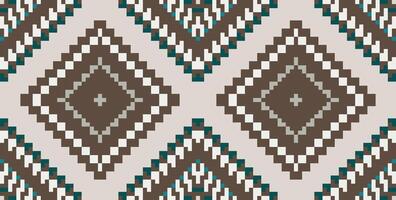 Sari Pattern Traditional Log Cabin Quilt Patternfolk Embroidery, Aztec Geometric Ornament Print. Design for Carpet, Wallpaper, Clothing, Wrapping, Fabric vector