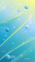 Abstract wave background of sky blue color palette. Flowing element trend design. Magazine, leaflet, billboard, sale, banner, flyer, background. Eps 10 vector
