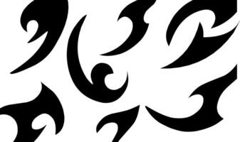 illustration graphic of abstract tribal pattern background vector