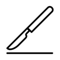 Scalpels Icon in Line Style vector