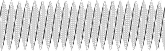 Dynamic wave pattern design with geometric elements perfect for modern abstract artwork vector