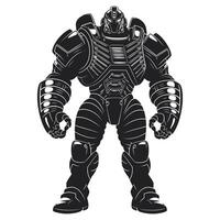 High-Tech Cybernetic Machine Design. vector