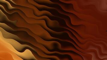 abstract background with wavy lines and brown and gold colors video