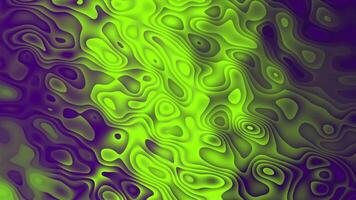 a green and purple abstract background with wavy lines video