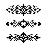 set of decorative elements vector