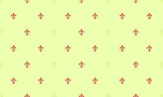 Elegant pastel background featuring a repeating fleurdelis pattern. Perfect for wedding invitations, website banners, or any project needing a touch of regal sophistication. vector