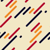 Dynamic abstract pattern featuring bold, diagonal lines in vibrant red, orange, and navy blue against a creamy background. Perfect for modern designs, website backgrounds, or textile prints. vector