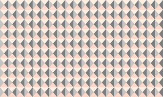 Elegant geometric pattern featuring a repeating design of blush pink and gray triangles, creating an illusion of depth and texture. Ideal for backgrounds, websites, textiles, and packaging. vector