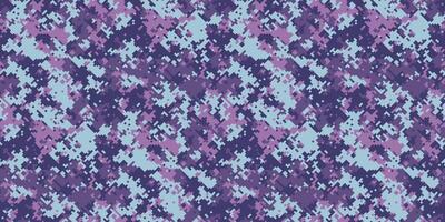 Abstract purple and blue digital camouflage pattern. Perfect for fashion, textiles, or website backgrounds. Subtle yet striking, this design offers a unique blend of texture and color. vector