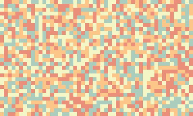 Abstract pixel art background. Warm, earthy tones create a calming, textured effect. Ideal for website banners, social media posts, or textile designs.