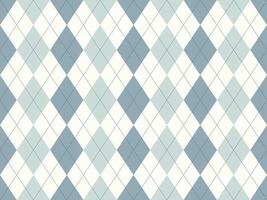 Elegant argyle pattern in calming blue and white hues. Perfect for website backgrounds, textile designs, or stationery. vector
