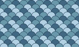 Serene blue scales pattern. Elegant, repeating design ideal for backgrounds, textures, or website design. Evokes calmness, water, and nature. vector