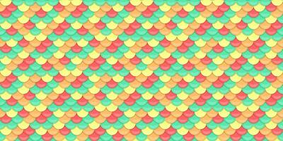 Vibrant pastel scale pattern. Perfect for summer designs, backgrounds, textiles, or playful branding. This cheerful, repeating design evokes feelings of joy and warmth. vector