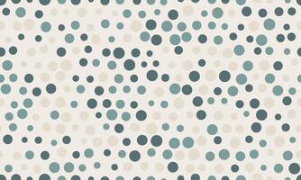 Polka dot with repeating round spot pattern. Perfect for seamless textile prints, trendy wallpapers, and abstract geometric poster backgrounds. vector