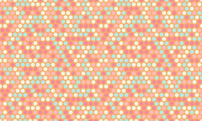 Delightful pastel dots create a seamless, repeating pattern. Perfect for backgrounds, textiles, or playful branding, this cheerful design offers a modern, geometric aesthetic.