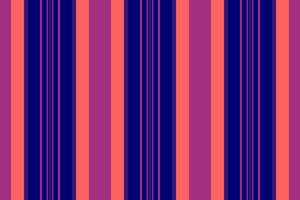 Vibrant vertical stripes in coral, purple, and navy blue create a bold, modern pattern. Ideal for textile design, website backgrounds, or any project needing a stylish, eyecatching graphic. vector