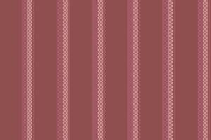 Pink stripe textile , blank vertical texture seamless. Pcratch background lines pattern fabric in red and light colors. vector