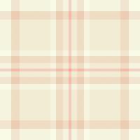 Elegant pastel plaid pattern. Soft beige and blush pink hues create a delicate, calming design. Perfect for textiles, website backgrounds, or stationery. vector
