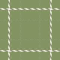 Subtle sage green plaid pattern. Elegant, minimalist design ideal for backgrounds, textiles, or website design. Evokes a sense of calm and sophistication. vector